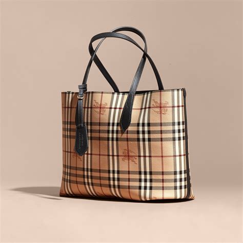 burberry haymarket tote reversible|buy Burberry haymarket check tote.